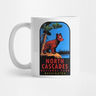 North Cascades National Park Vintage Mug